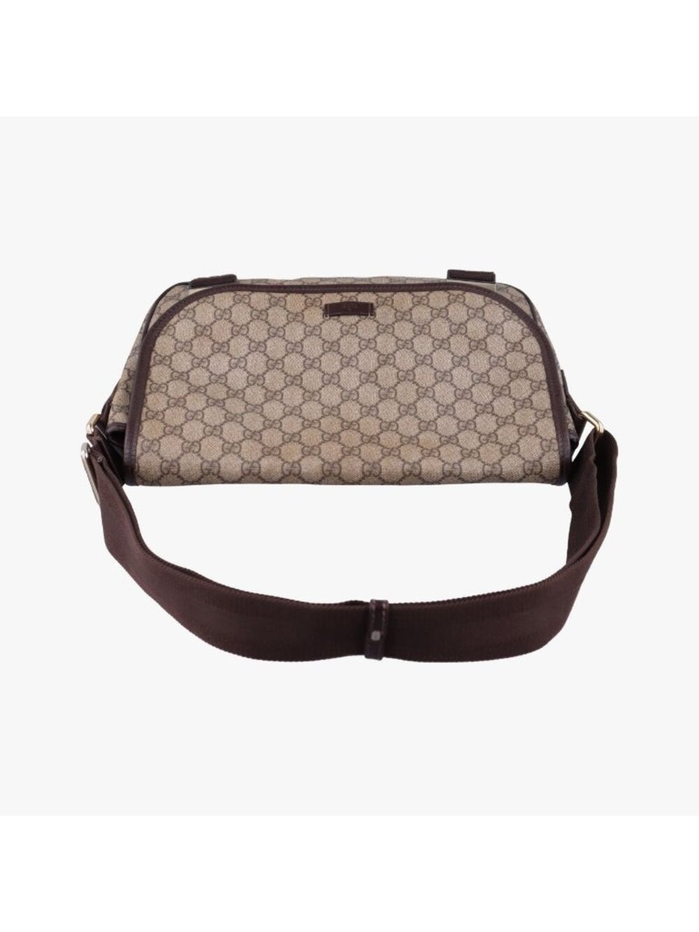 Gucci GG Plus Messenger Brown Leather - Picture 8 of 16